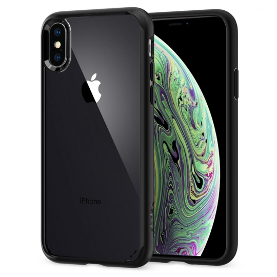 iPhone Xs/X Spigen Ultra Hybrid MIL-STD Matte Black 063CS25116 image