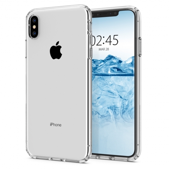 iPhone Xs MAX Spigen Liquid Crystal Slim & Soft Case Clear 065CS25122 image