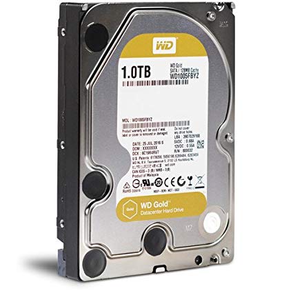 HDD Western Digital Caviar GOLD 3.5" 1TB WD1005FBYZ For NAS image