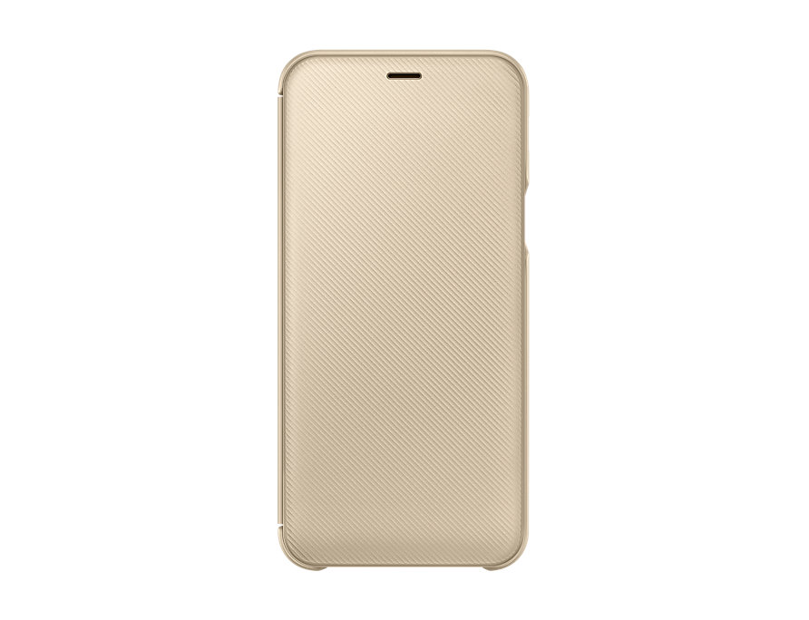 Samsung Galaxy A6 2018 5.6" Flip Cover Original Gold EF-WA600CFE image