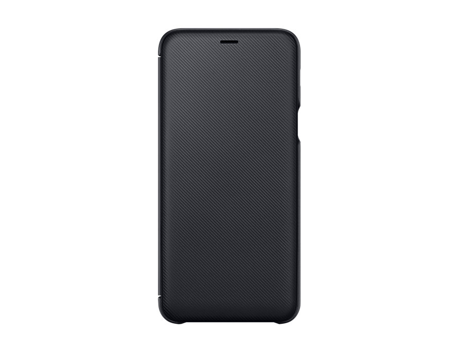 Samsung Galaxy A6 Plus 2018 6" Wallet Cover Black EF-WA605CBE image