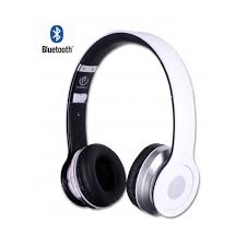 Ακουστικά Κεφαλής Bluetooth Rebeltec Crystal White image