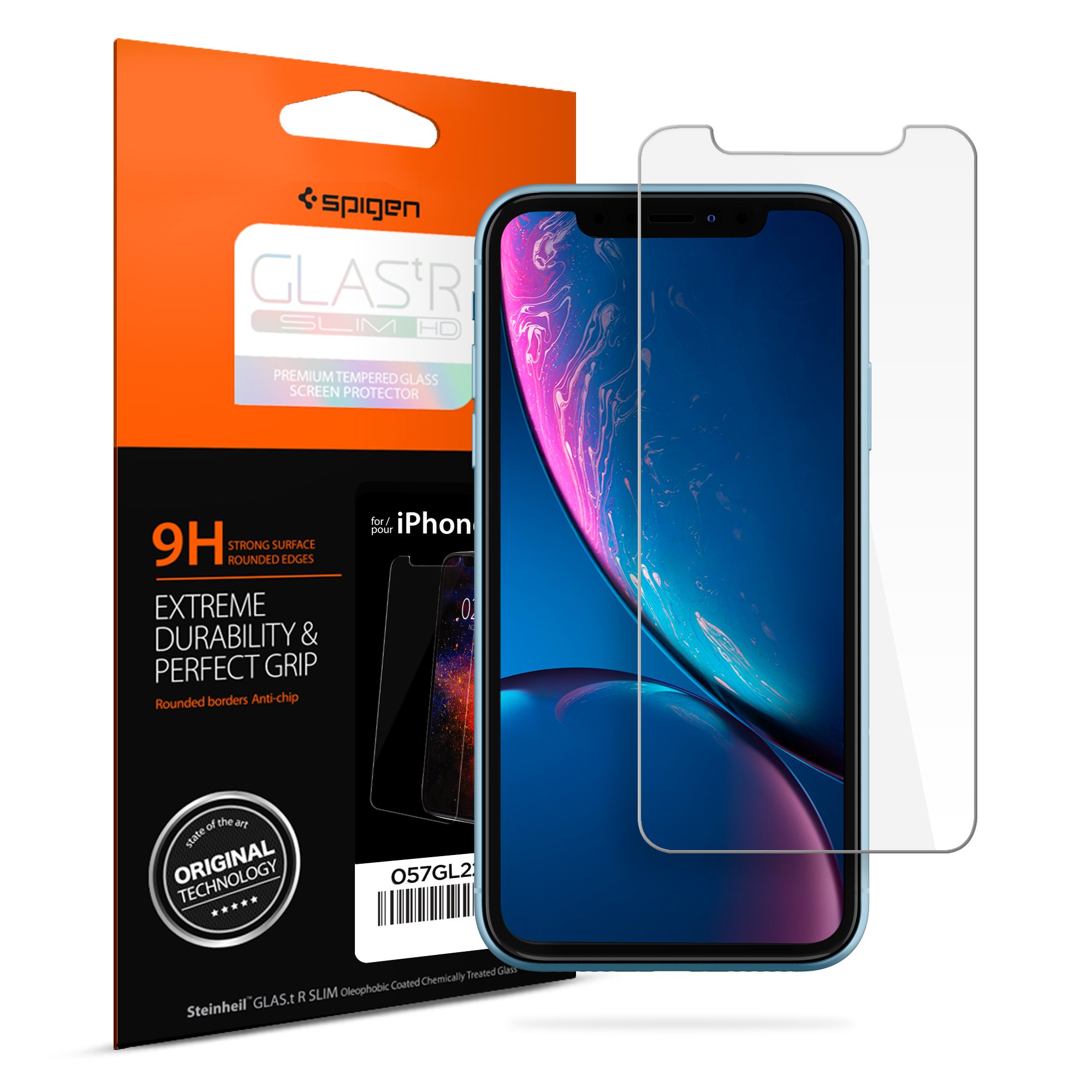 Tempered Glass Glas.tR Slim Spigen 9H iPhone 11/XR 064GL24527 image