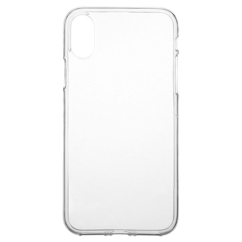 iPhone XS Silicone Case Ultra Slim 0.5mm Διάφανη image