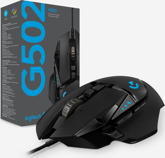 Ενσύρματο Laser Ποντίκι Logitech G502 Hero Black 910-005470 image