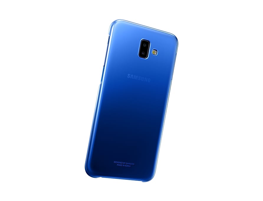 Samsung Galaxy J6 Plus 6" Gradation Cover Ultra Thin Blue EF-AJ610CLE image