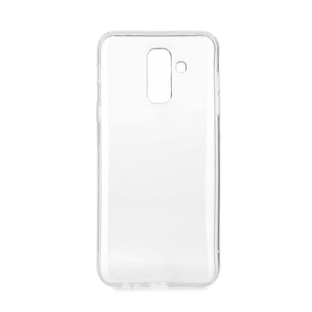 Samsung Galaxy A6 Plus 2018 (Α605) 6" Ultra Slim Silicone Case 0.5mm Transparent image
