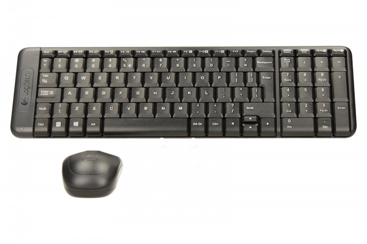 SET Πληκτρολόγιο-Ποντίκι Ασύρματο Logitech MK220 Black US 920-003168 image