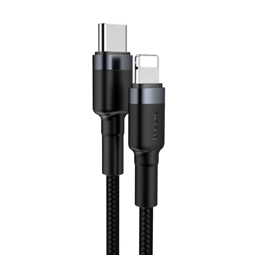 Καλώδιο Φόρτισης USB-C to Lightning 20W 1m Black-Grey Baseus CATLKLF-G1 image