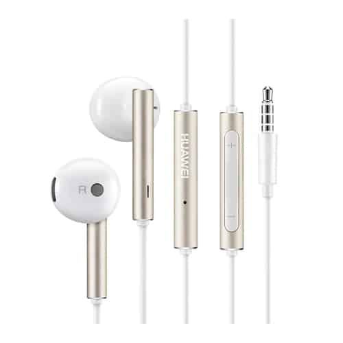 Handsfree Earphones Huawei AM116 White-Gold Original BULK image