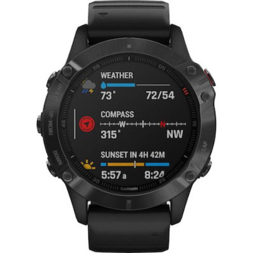 Smartwatch Garmin Fenix 6 Pro Black 47mm 010-02158-02 image