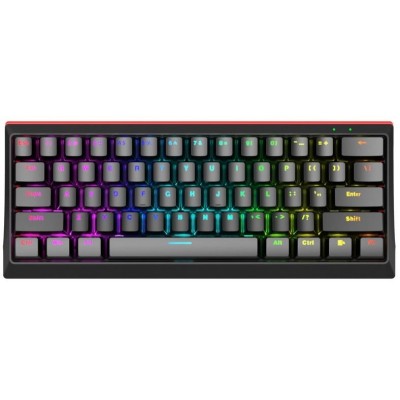 Gaming Μηχανικό Πληκτρολόγιο Ενσύρματο Marvo KG962 RGB Red Switches Αγγλικό US image