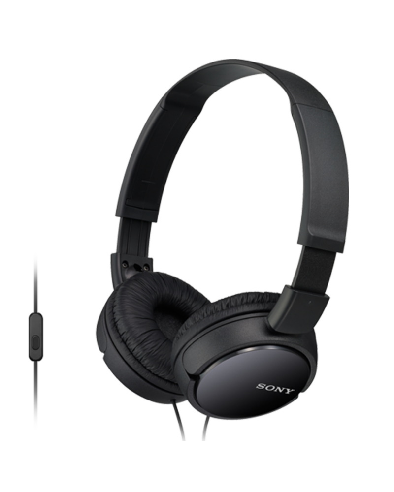 Ακουστικά Κεφαλής Με Μικρόφωνο Sony MDR-ZX110APB Black image
