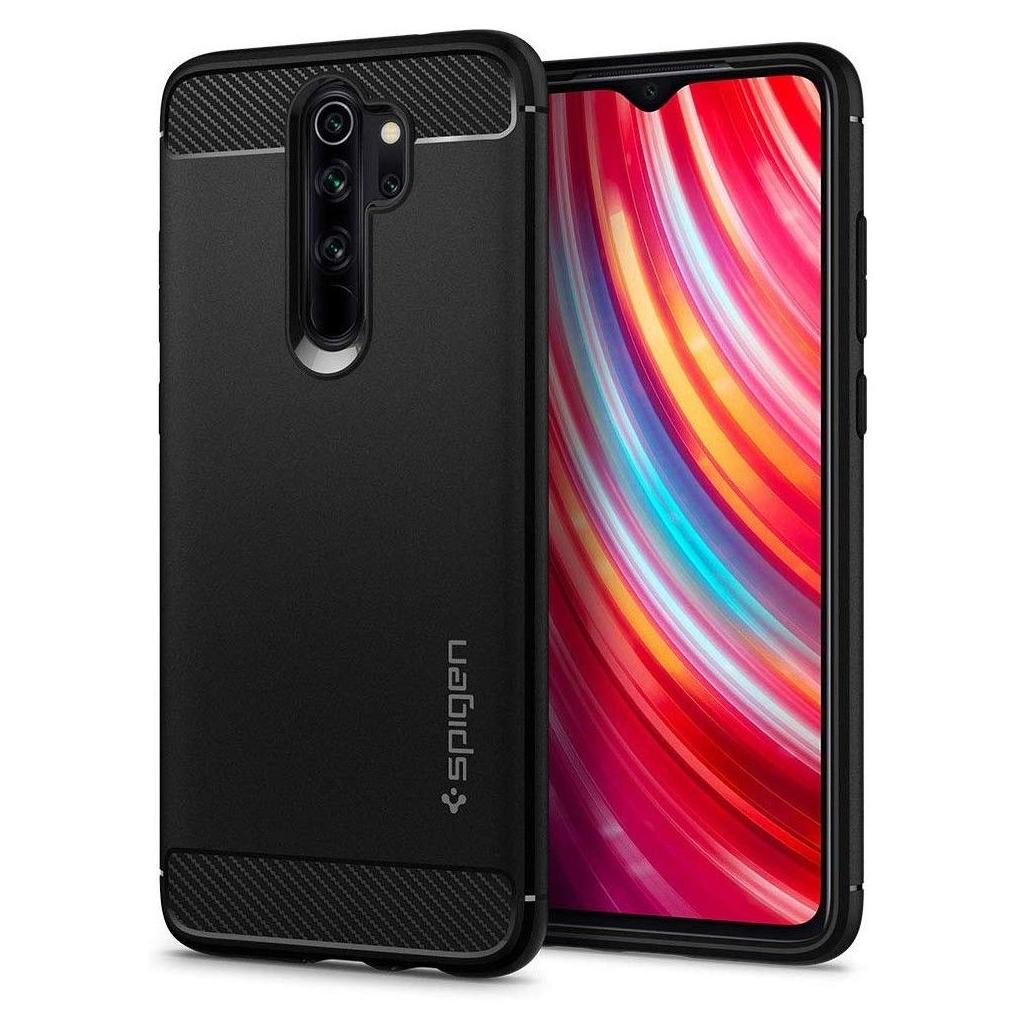 Xiaomi Redmi Note 8 Pro Spigen Rugged Armor Case Matte Black MIL-STD ACS00268 image