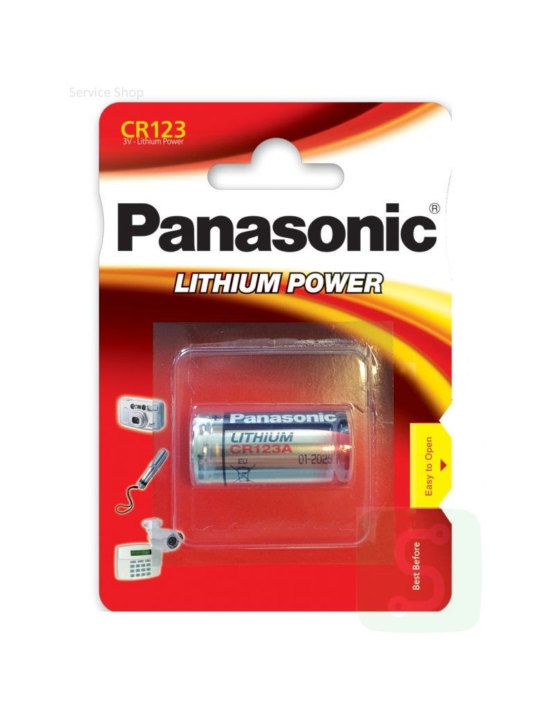 Panasonic Photo Power Μπαταρία Λιθίου CR123 3V 1τμχ image