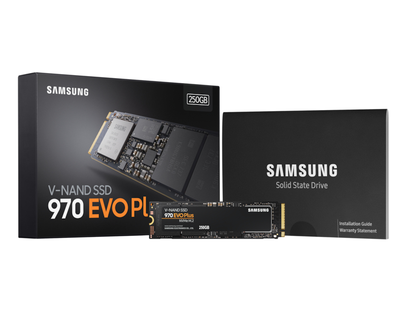 SSD 970 EVO Plus  NVMe M.2 250GB Samsung MZ-V7S250 image