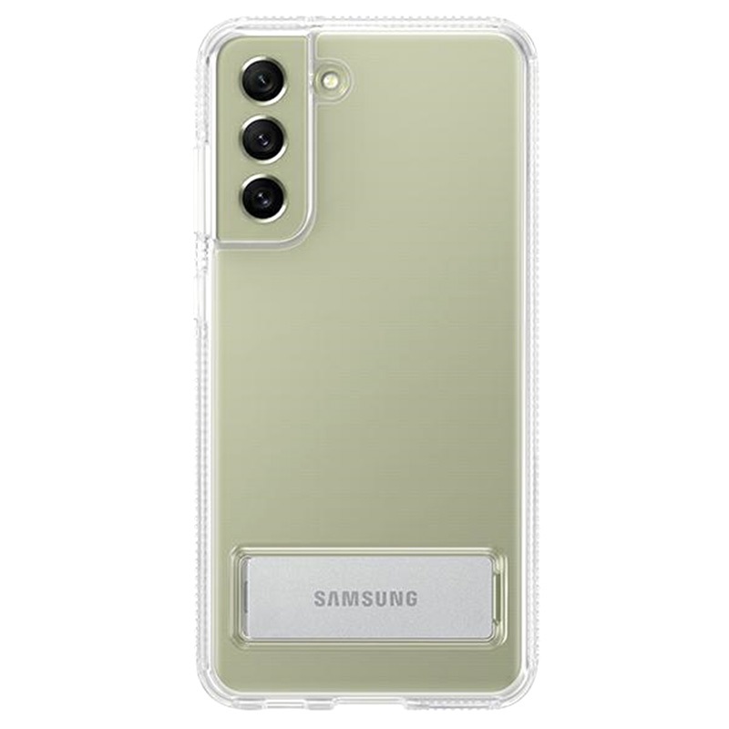 Original Clear Standing Cover (Samsung Galaxy S21 FE 5G) EF-JG990CTE image