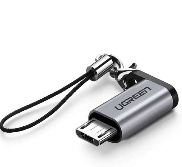 Adapter micro USB male - USB-C female Ugreen 50590 image