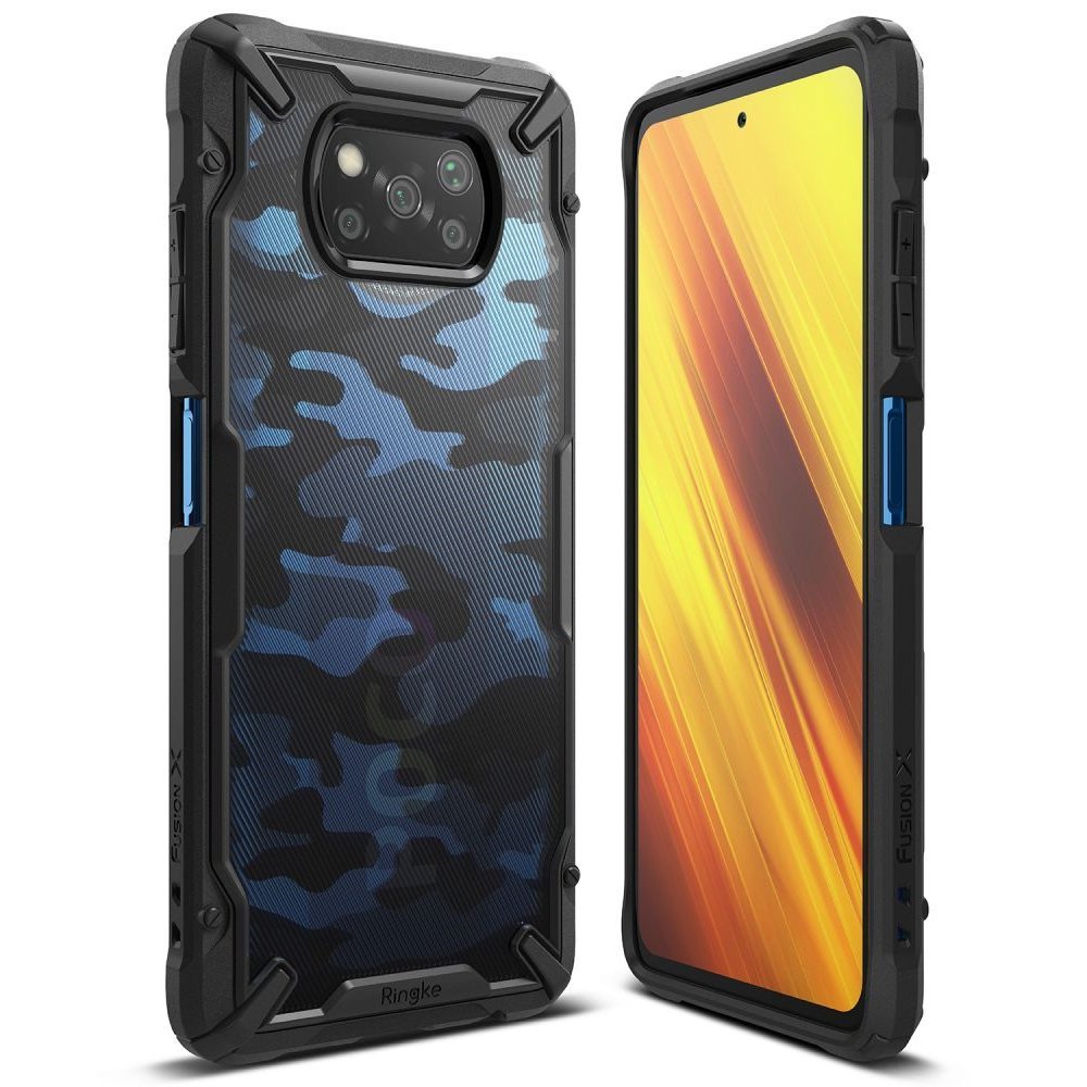 Xiaomi Poco X3 NFC /X3 Pro Fusion X Ringke Camo Black MIL STD 810G-516.6  image