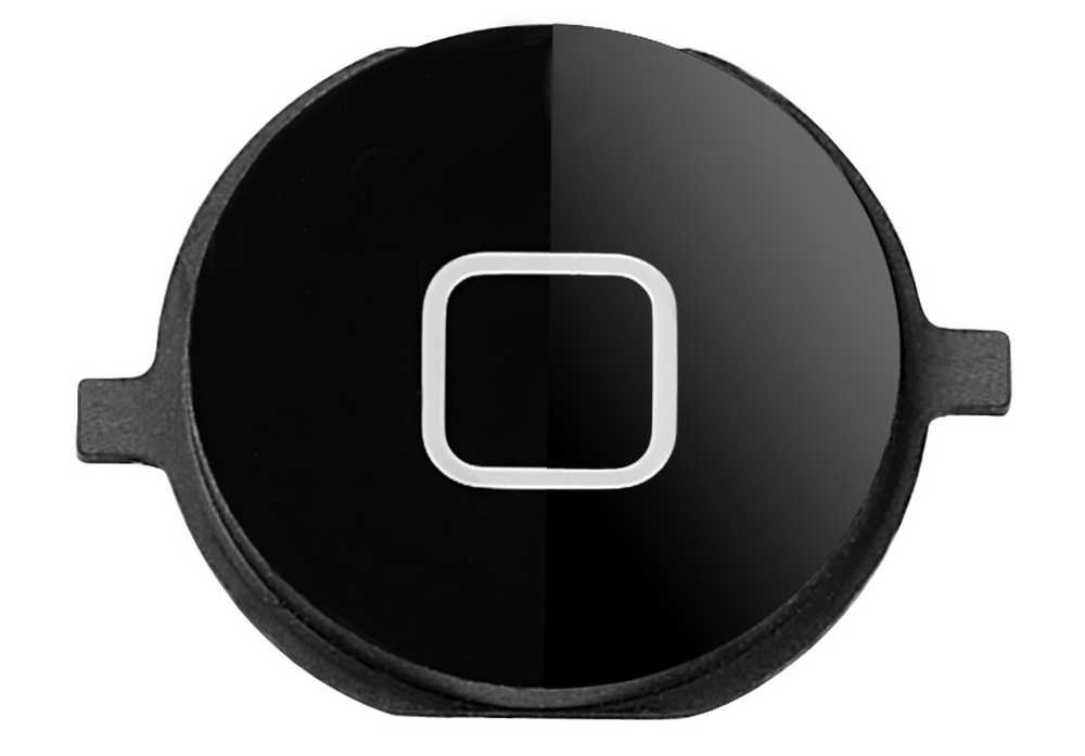 Home Button iPhone 4s Black Bulk image