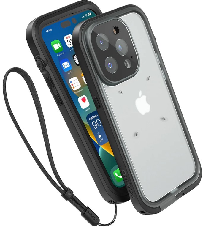 Waterproof Case Total Protection 360 Full Cover iPhone 14 Pro Max Catalyst IP68 Stealth Black