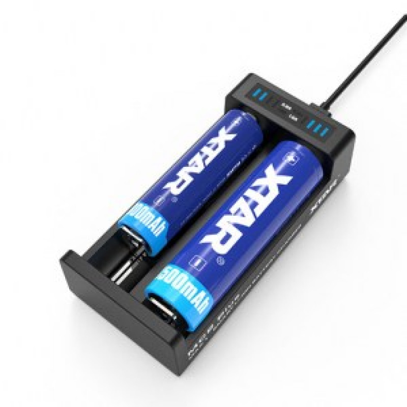 Micro USB Li-ion Battery Charger XTAR MC2 PLUS image
