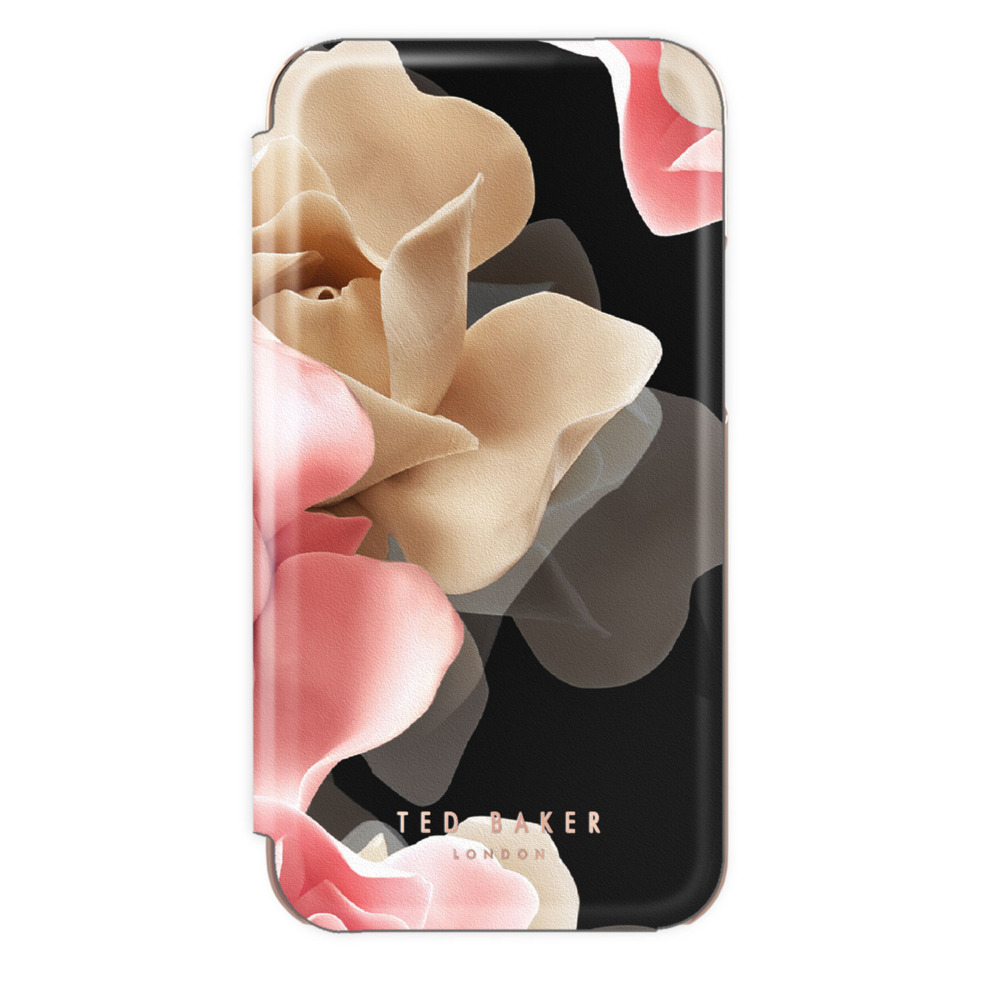  iPhone 14 Plus Mirror Folio Case Porcelain Rose Ted Baker 87579 image