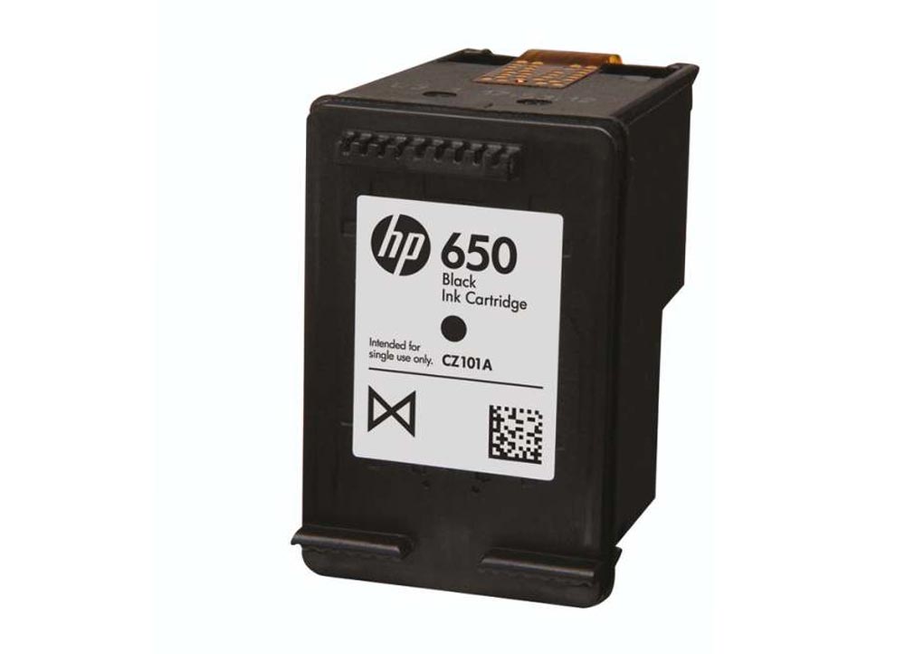 Γνήσιο Μελάνι HP 650 Black CZ101AE image