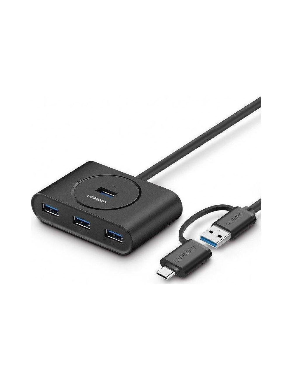 CR113 USB 3.0 Hub 4 Θυρών με σύνδεση USB-A / USB-C Ugreen 40850 image