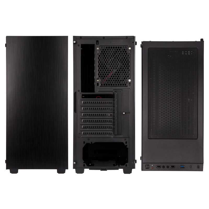 Κούτι Η/Υ Kolink Stronghold Midi-Tower, Tempered Glass Black image