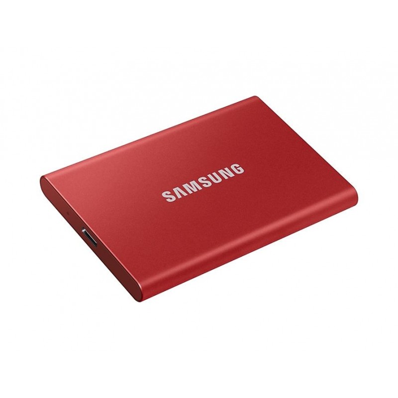 Εξωτερικός Σκληρός Δίσκος Red Samsung Portable SSD T7 500GB MU-PC500R image