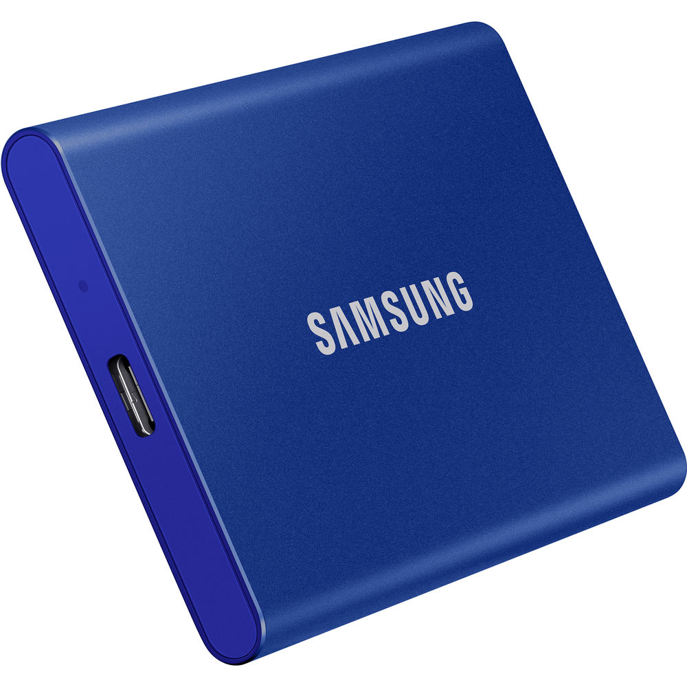 Εξωτερικός Σκληρός Δίσκος Blue Samsung Portable SSD T7 500GB MU-PC500H image