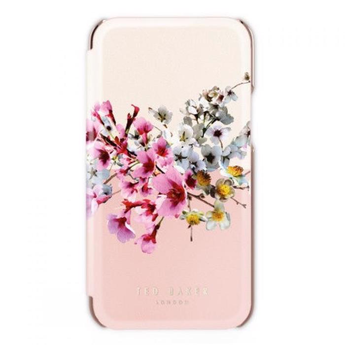 iPhone 13 Pro Max Folio Case Jasmine Pink  Rose Gold Ted Baker 83472 image