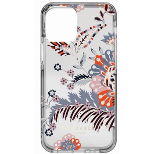 iPhone 13 Pro Anti Shock Back Case Spiced Up Clear Floral Ted Baker 84295 image