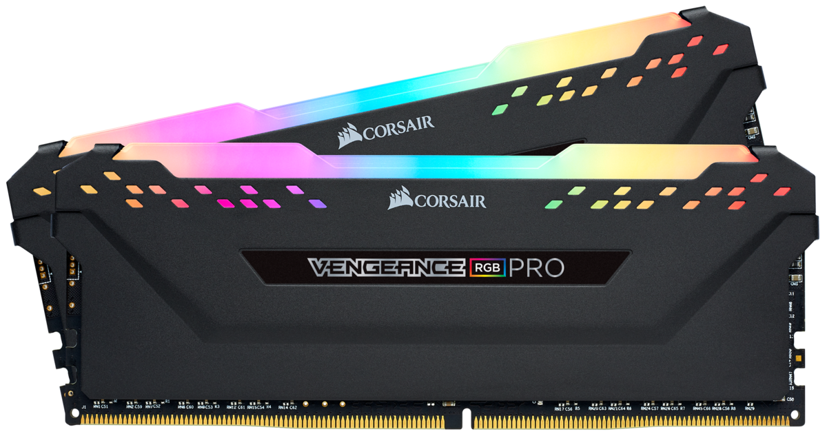 Vengeance RGB Pro 2x8GB Ram DDR4 3200MHz CL16 CMW16GX4M2C3200C16 image