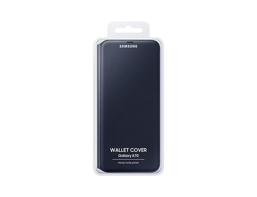 Samsung Galaxy A70 6.7" Flip Wallet Original Black EF-WA705PBE image