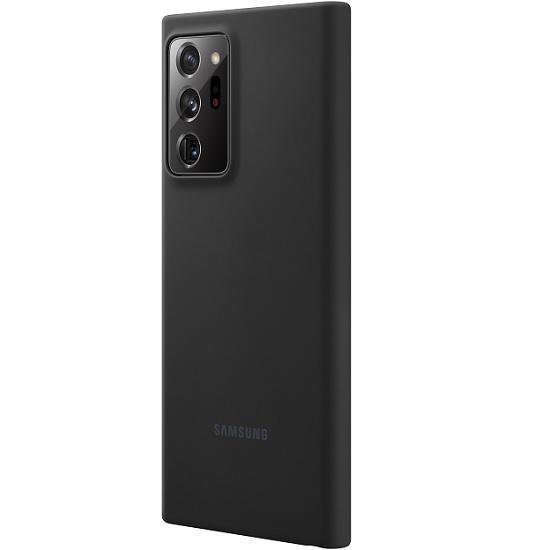 Original Silicone Cover Samsung Galaxy Note 20 Ultra N985 Black EF-PN985TBE image