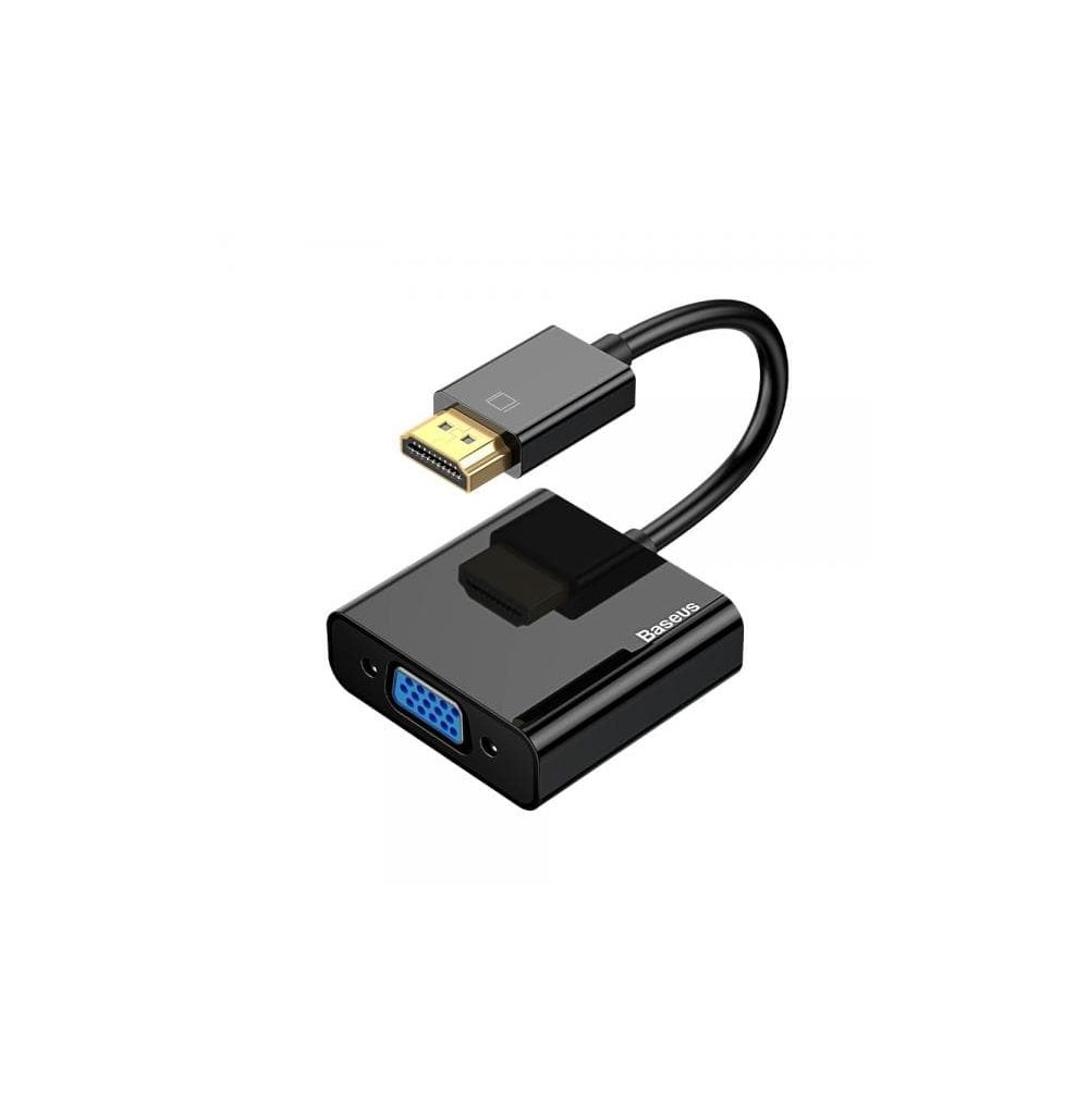 HDMI Male To VGA Female Adapter 1080p Baseus CAHUB-BH01 image