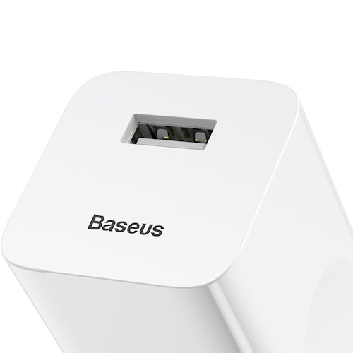 Ταχυφορτιστής Αντάπτορας QC 3.0 USB A White Baseus CCALL-BX02 image