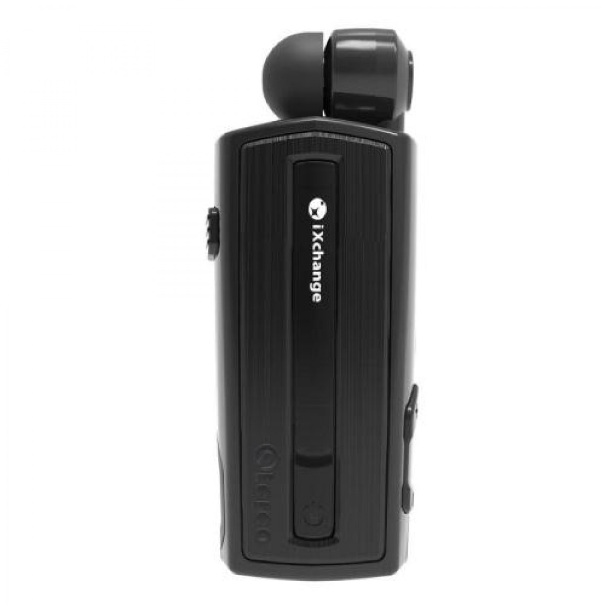 Bluetooth Headset iXchange Retractable με Δόνηση Μαύρο  image