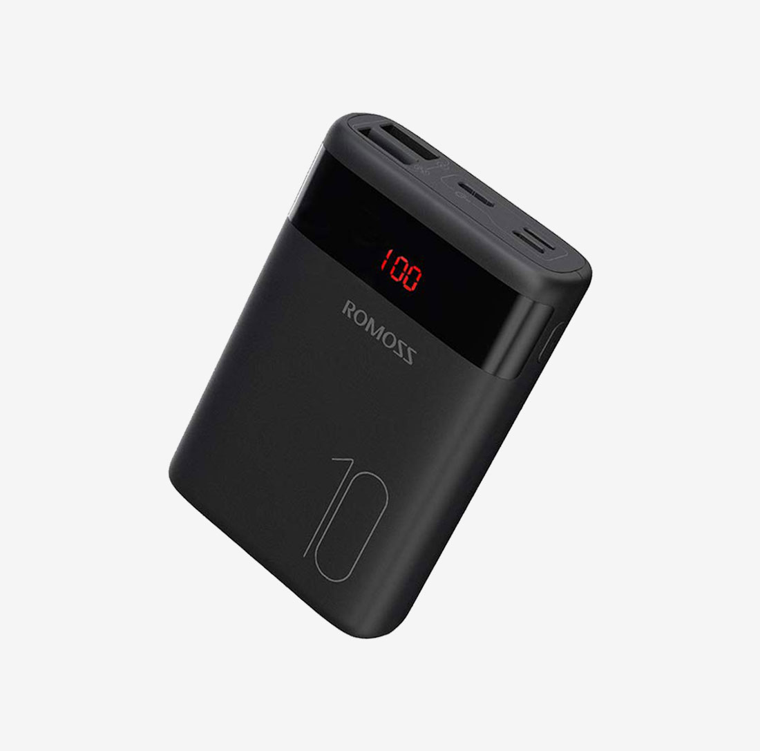 Power Bank Ares 10 Black 10000mah Dual USB image