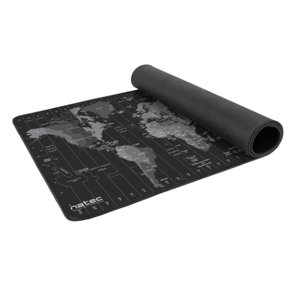 Gaming Mousepad XXL 800mm Natec Time Zone Μαύρο NPO-1119 image