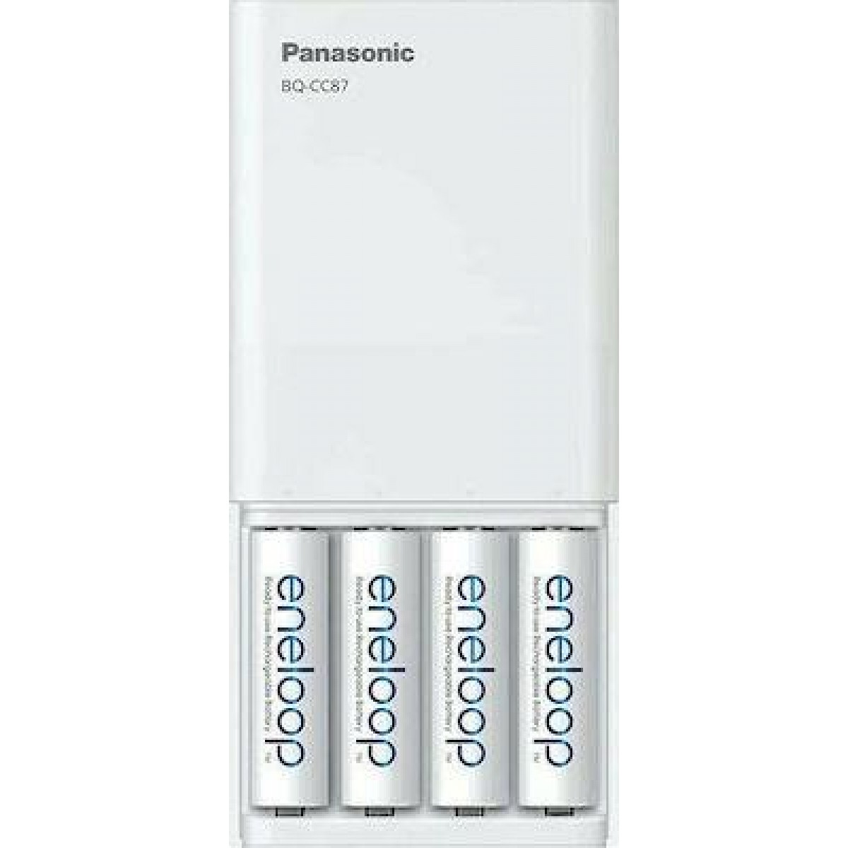 Panasonic Eneloop Smart & Quick BQ-CC87 USB Φορτιστής 4 Μπαταριών Ni-MH Μεγέθους AA/AAA Σετ με 4 image