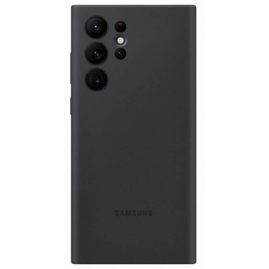 Original Silicone Cover Μαύρο (Samsung Galaxy S22 Ultra 5G) EF-PS908TBE image