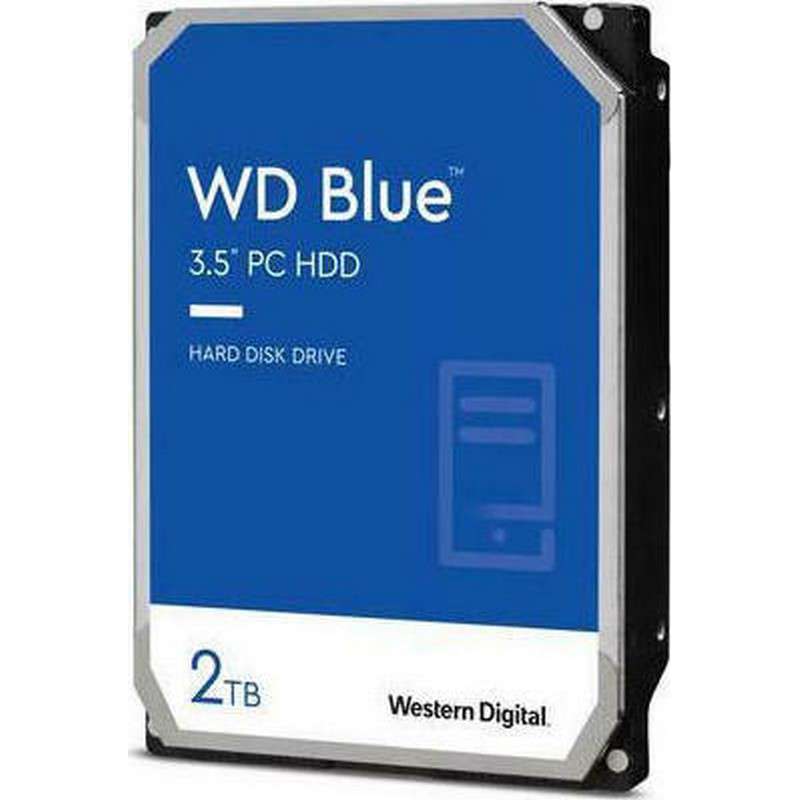 Σκληρός Δίσκος Western Digital Blue 2TB HDD 3.5" SATA III 7200rpm 256MB Cache WD20EZBX image